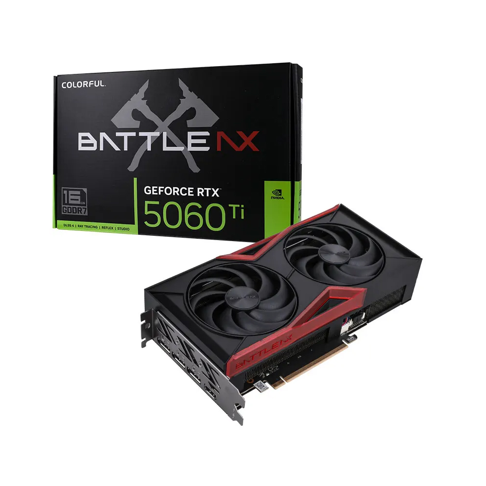 VGA COLORFUL RTX 5060Ti BATTLE AX DUO 16GB-V 2FAN