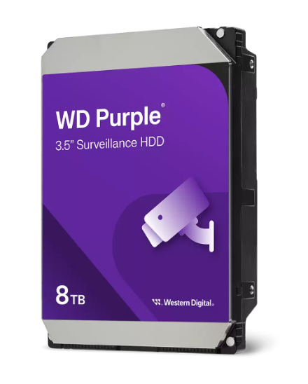 HDD Western Digital Purple 8TB 256MB Cache