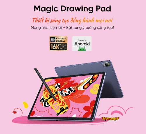 XP-PEN MAGIC DRAWING PAD – Bảng Vẽ Màn hình X-Paper Chuyên Nghiệp