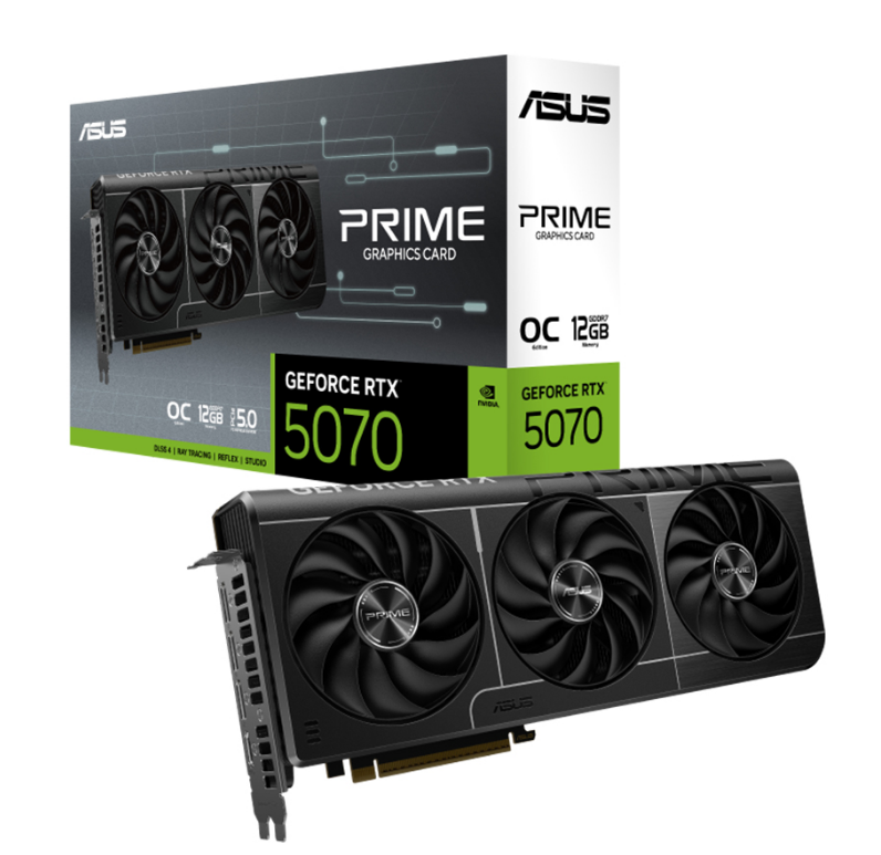 VGA ASUS PRIME RTX 5070 12GB GDDR7 OC Edition